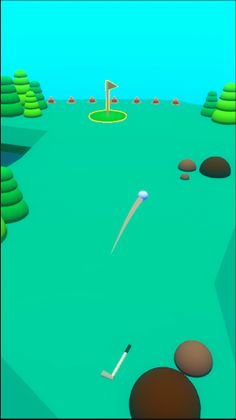 Cliff Golf 3D - Screenshot 3