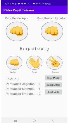 Pedra Papel Tesoura - Screenshot 3