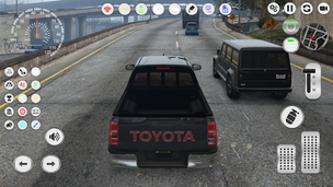 Hilux Toyota: Off-Road Terrain - Screenshot 2