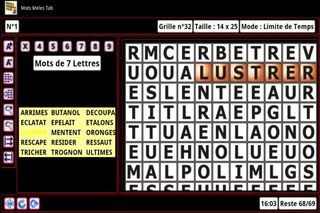 Word Search Tab 1 FR - Screenshot 2