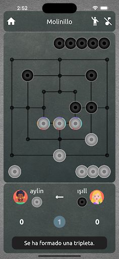 Mills - Nine Men's Morris - Screenshot 2