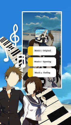 Piano Tiles Anime Games Hyouka - Screenshot 3