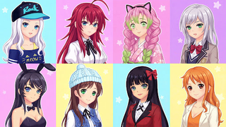 Anime Dress Up Games For Girls - Screenshot 2