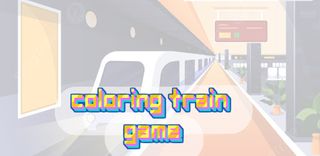 coloring train game - Screenshot 1
