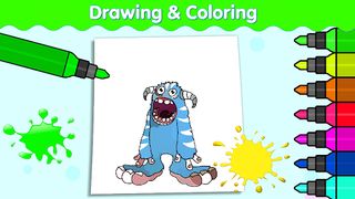 Mammott Monsters Easy Drawing - Screenshot 1