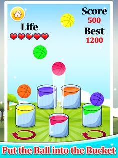 Bucket Color Ball Challenge - Screenshot 3