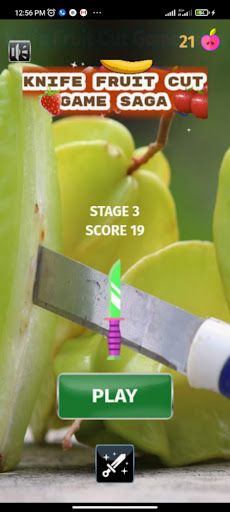 Knife Fruit Cut Game Saga - Screenshot 2