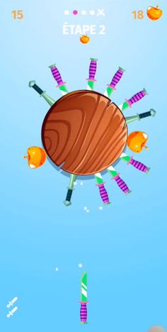 Knife Shooter _ hit with knife - Screenshot 1