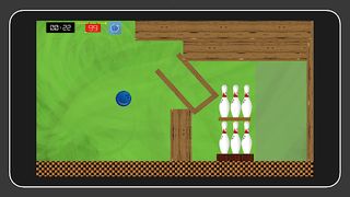 2D Simple Bowling - Screenshot 1