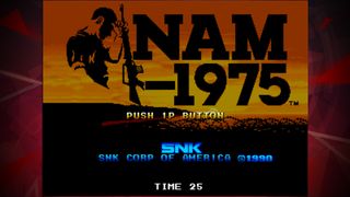 NAM-1975 ACA NEOGEO - Screenshot 1
