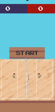 Pixel Spike Volleyball - Screenshot 1