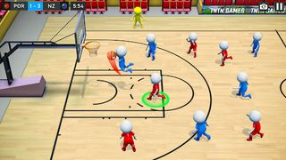 Stickman Basketball Games 3D - Screenshot 1