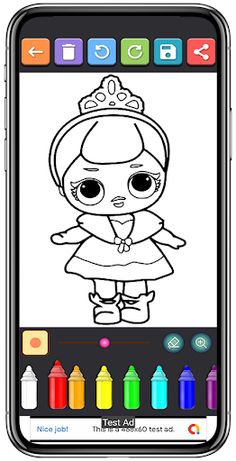 color - adult coloring book - Screenshot 3