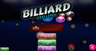 Challenge 9 Ball & Billiard - Screenshot 2