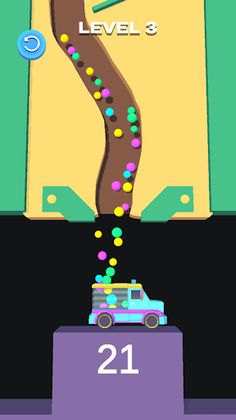 Sand Balls Falling - Screenshot 2