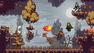 Apple Knight Action Platformer - Screenshot 2