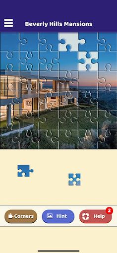 Beverly Hills Mansions Puzzle - Screenshot 4
