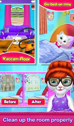 Kitty care salon games - Screenshot 3