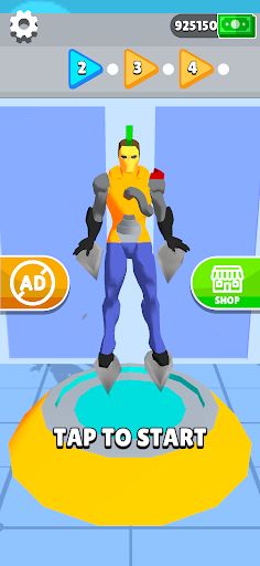 Metal Dude 3D: Fly & Fight - Screenshot 4