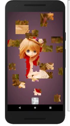 Cute Dolls Jigsaw Slide Puzzle - Screenshot 1