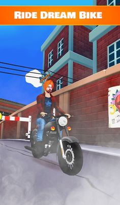 Bike Street Rush - Screenshot 1