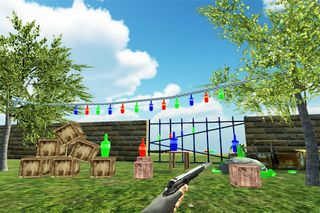 Bottle Shooting Gun Games 2023 - Screenshot 1