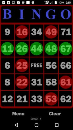 Bingo Player - Screenshot 2