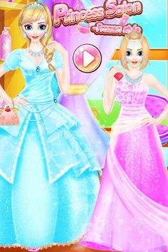 Princess Salon - Frozen Style - Screenshot 4