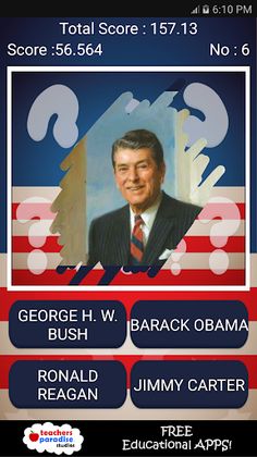 US President Quiz - Presidents - Screenshot 4