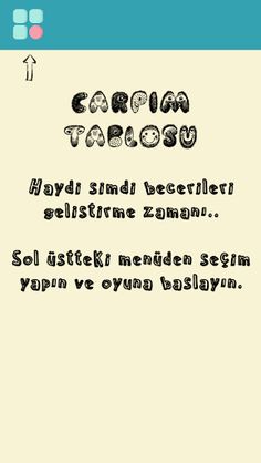 Çarpım Tablosu - Screenshot 1