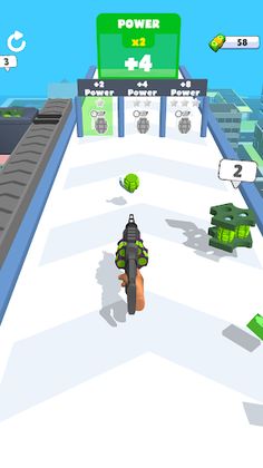 Grenade Launch Run - Screenshot 1