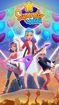 Superstar Maker: Match 3 Game - Screenshot 1