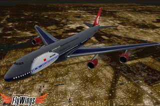 Flight Simulator Night NY HD - Screenshot 2