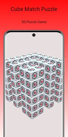 Cube Match Puzzle - 3D Puzzle - Screenshot 1