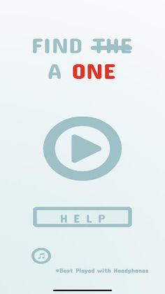 Find a One - Screenshot 1