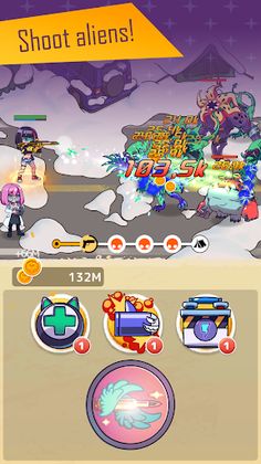 Kawaii Guns: Merge & Shoot - Screenshot 1