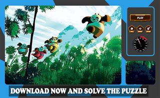 Po King Fu Panda Puzzle Game - Screenshot 1