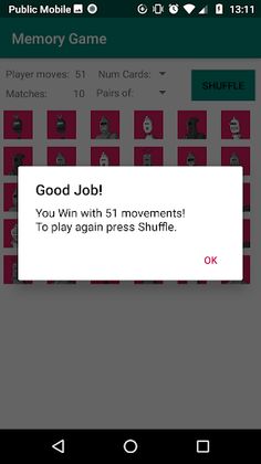 Memory Game - Screenshot 3
