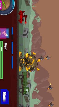 Battle Shooter Car Dift - Screenshot 1