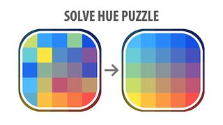 Hue Puzzle: Color game - Screenshot 1