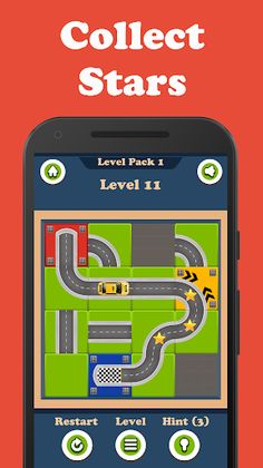 Unblock Taxi Slide Tile Puzzle - Screenshot 1