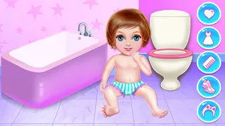 Crazy Little Girl Nanny Care - Screenshot 1