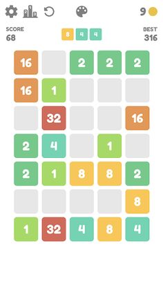 Power 2048 - Screenshot 1