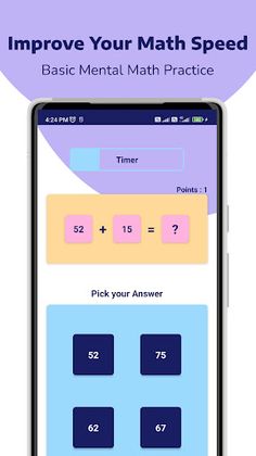 Speed Mental Math Practice - Screenshot 2