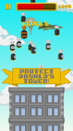 Donald's Tower - Tap the bombs - Screenshot 2