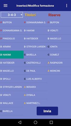 FantaScore : fantacalcio 20-21 - Screenshot 1