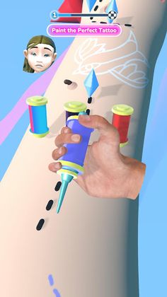 Tattoo Runner - 3D - Screenshot 1