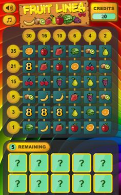GAME I MAKE - Fruit Lines - Screenshot 1