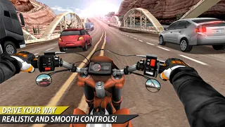 Moto Rider In Traffic - Screenshot 3