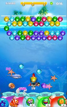 Dolphin Bubble Shooter 2 - Screenshot 1